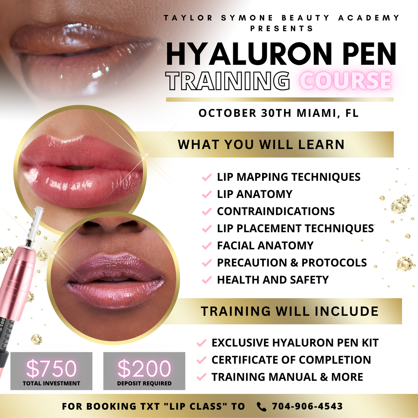 Hylauron Lip Filler Course