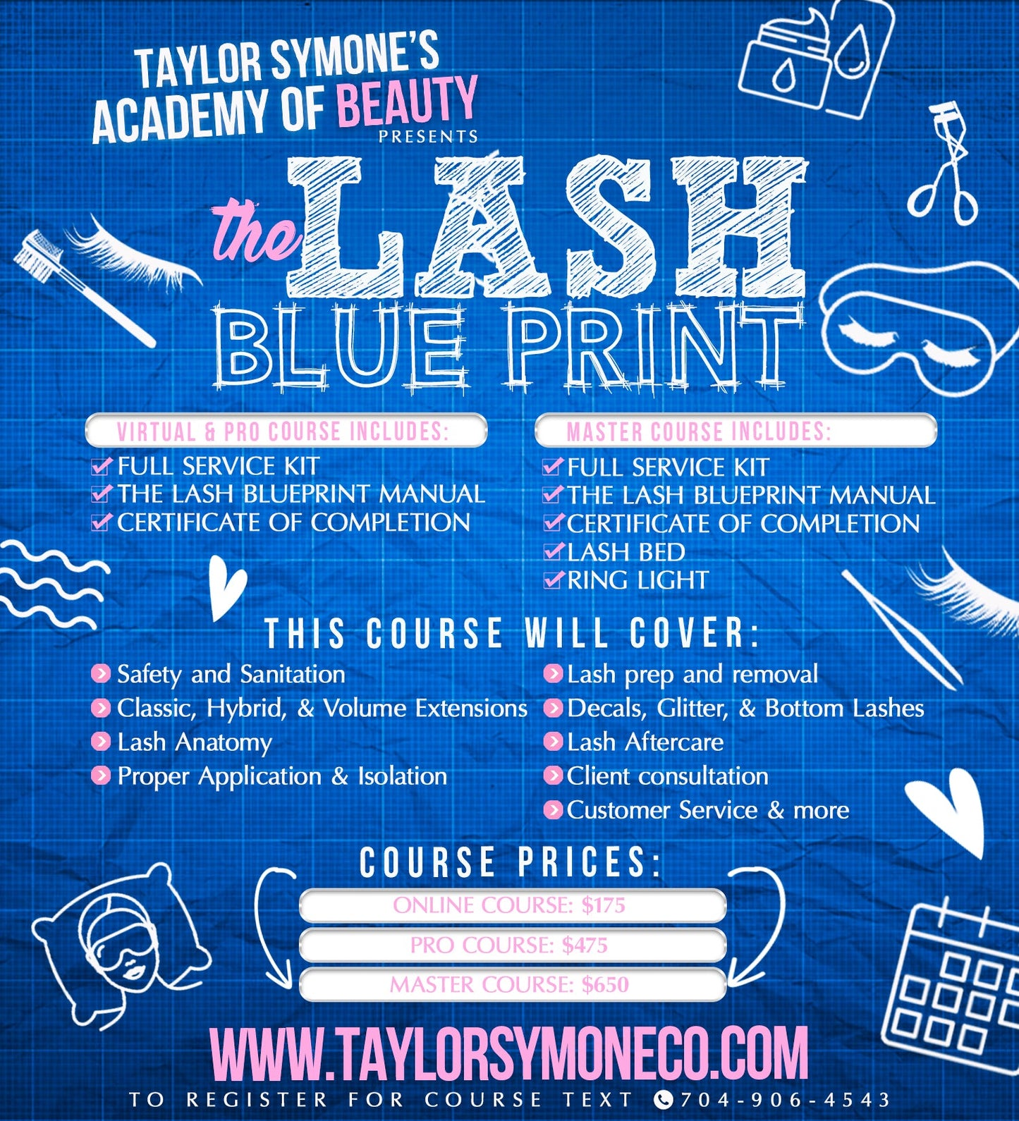 The Lash Blueprint Online/ Virtual Course