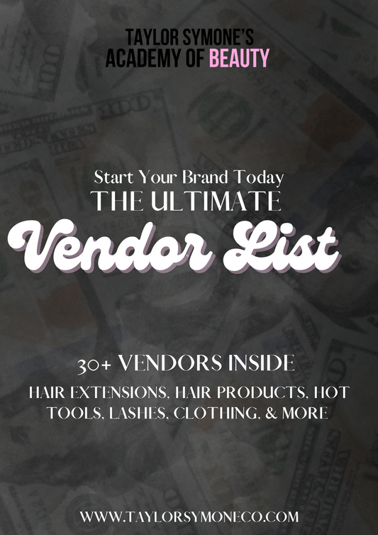 The Ultimate Vendor List